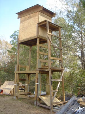 build a deer stand
